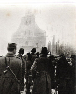Tropas soviéticas en Riga